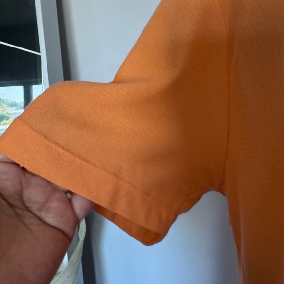 Lidea  NWTOrange Women's summer, vacation Dress. Ptp 18”very stretch. - Picture 6 of 8